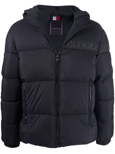 tommy hilfiger puffer jacket